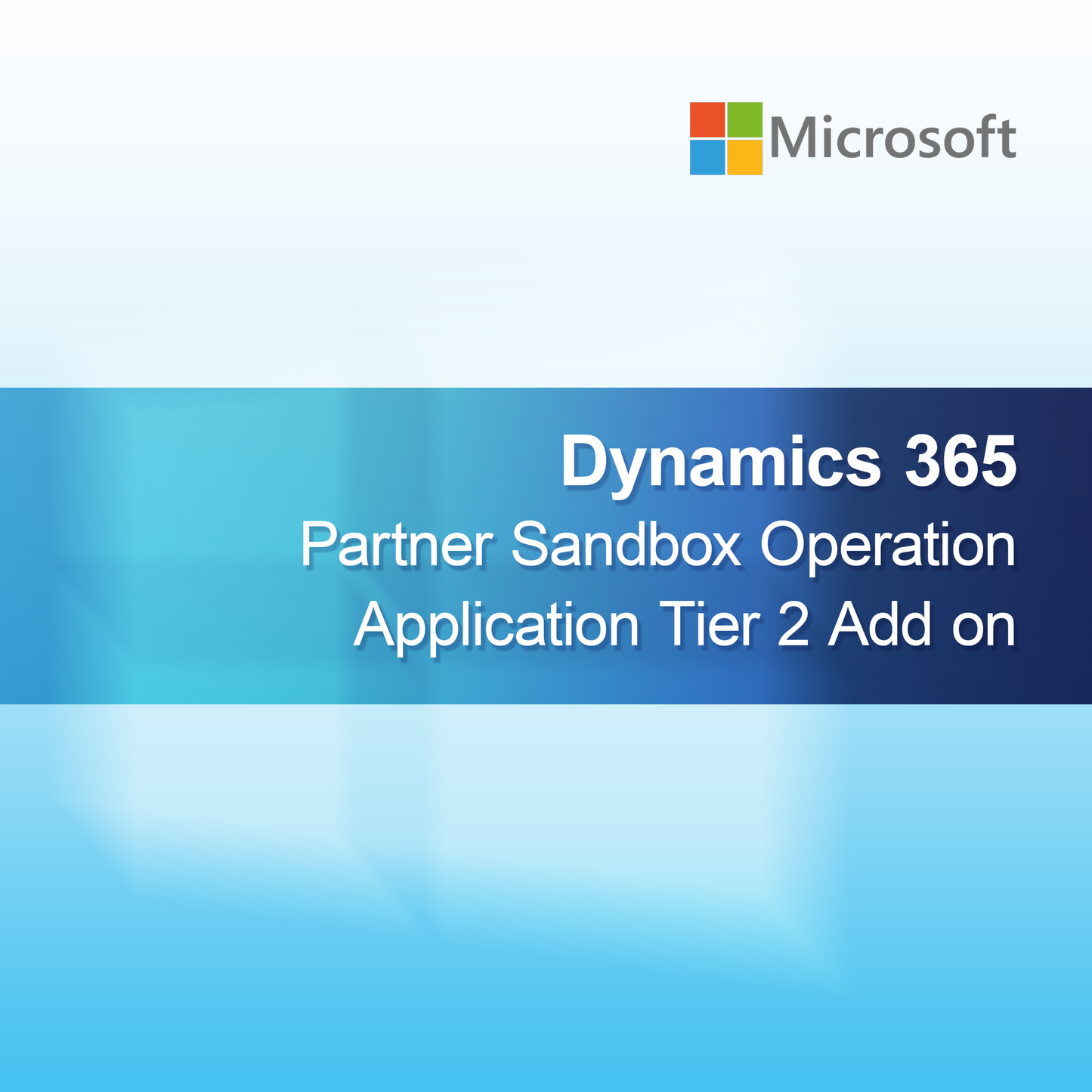 Dynamics 365 Партньорска тестова среда Оперативно приложение Ниво 2 добавка