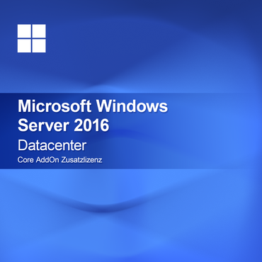 Microsoft Windows Server 2016 Datacenter, Core AddOn допълнителен лиценз