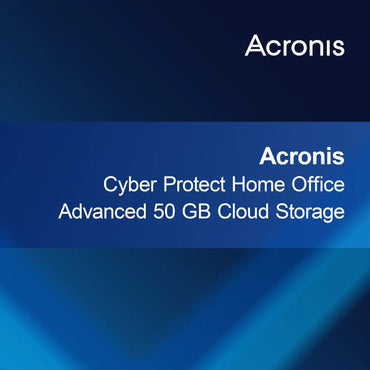 Acronis Cyber Protect Home Office Advanced 50 GB облачно съхранение