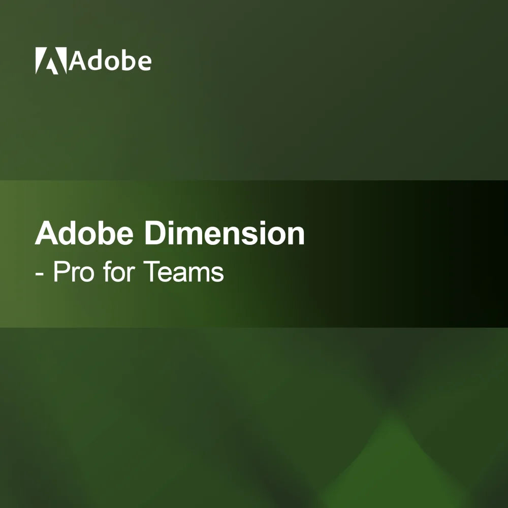 Adobe Dimension - Pro за екипи