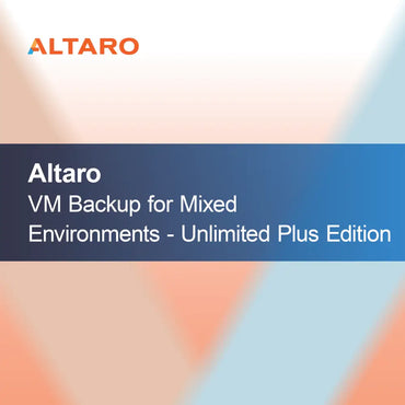 Altaro VM Backup за смесени среди - Unlimited Plus издание