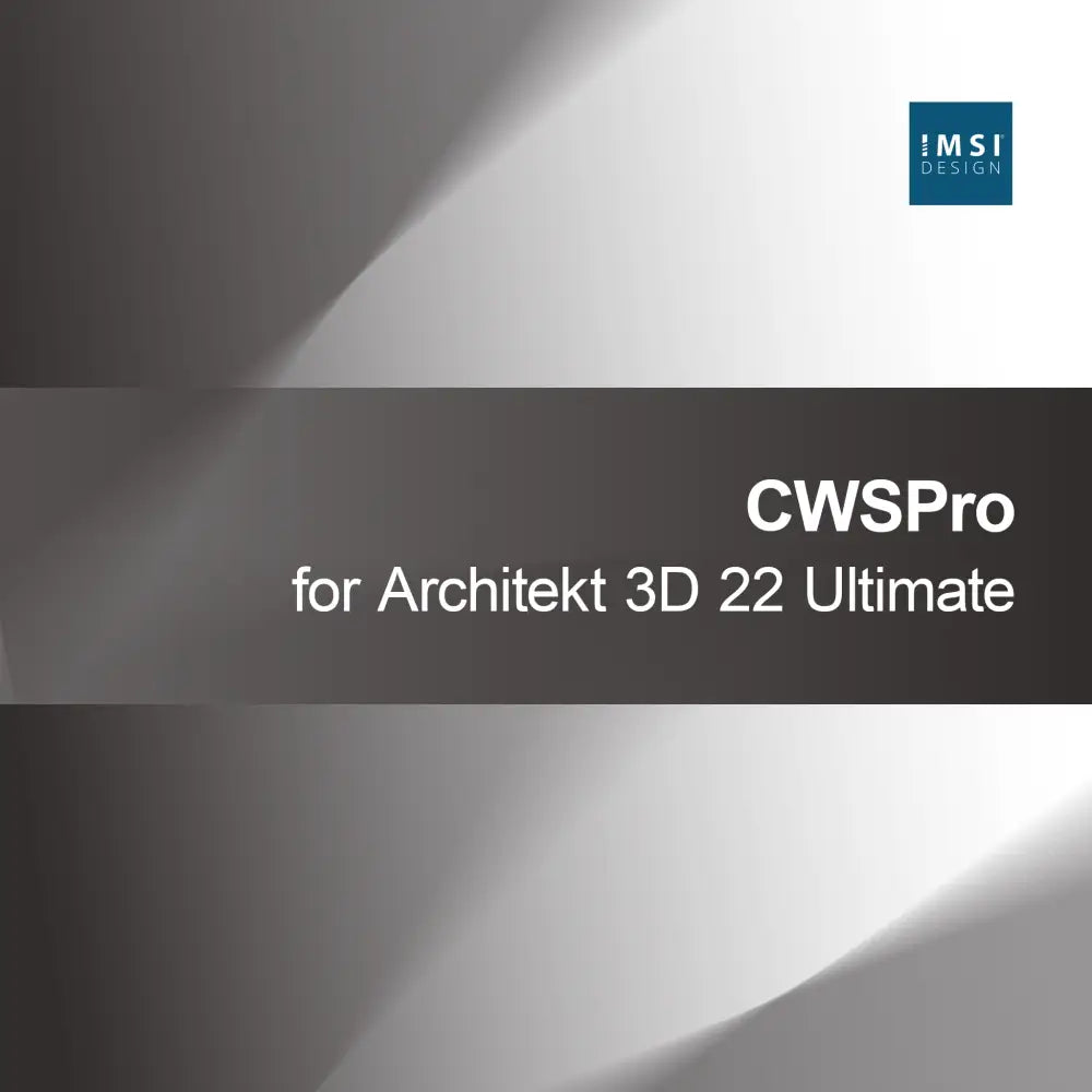 CWSPro за Architekt 3D 22 Ultimate