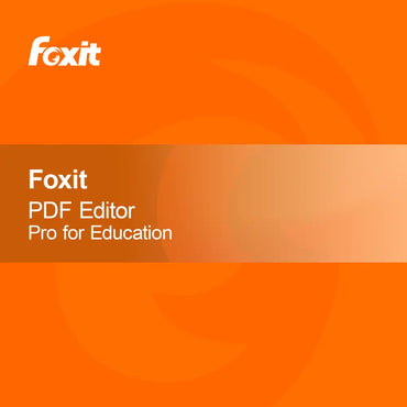 EDU Foxit PDF Editor Pro за образование