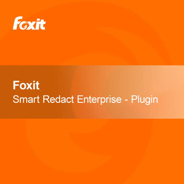 Foxit Smart Redact Enterprise - плъгин