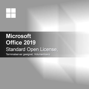 Microsoft Office 2019 Standard Open License, подходящ за терминален сървър, обемна лицензия