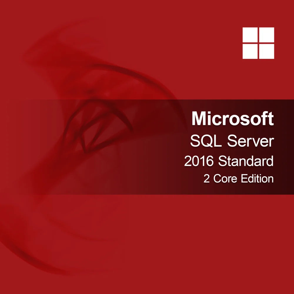 Microsoft SQL Server 2016 Standard - издание с 2 ядра