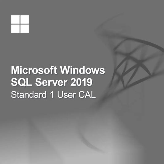 Microsoft SQL Server 2019 Standard 1 потребителски CAL