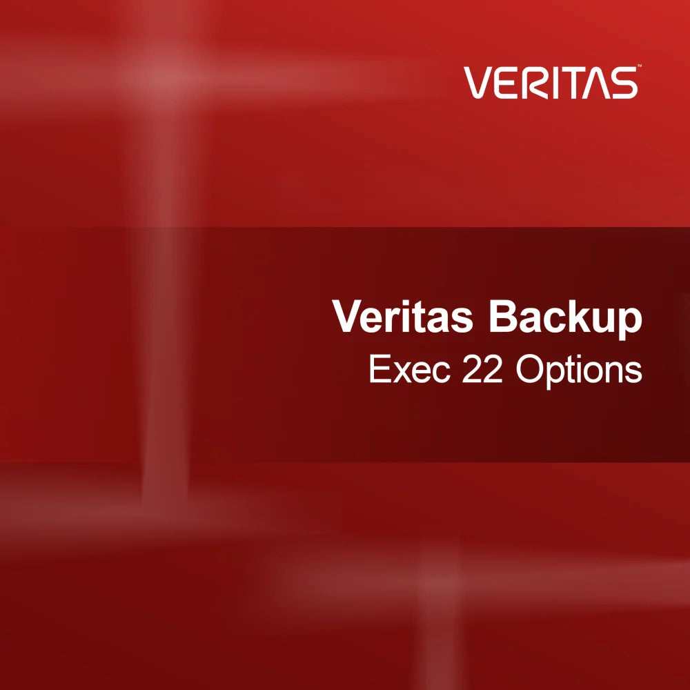 Опции на Veritas Backup Exec 22
