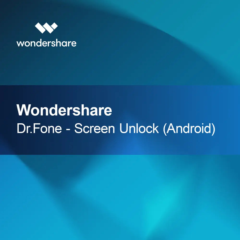 Wondershare Dr.Fone - Отключване на екрана (Android)