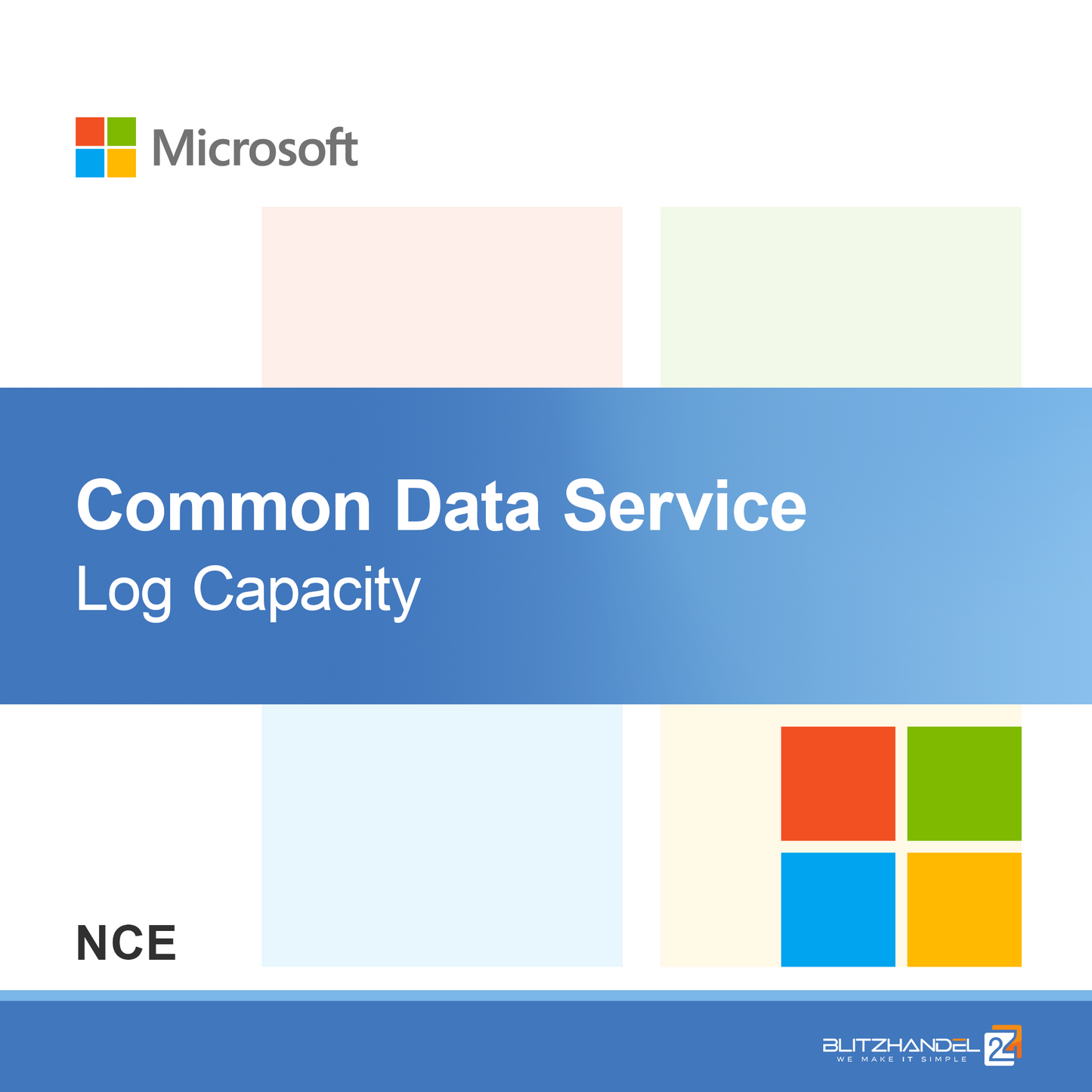 Обща капацитет на регистрационния файл на Common Data Service (NCE)