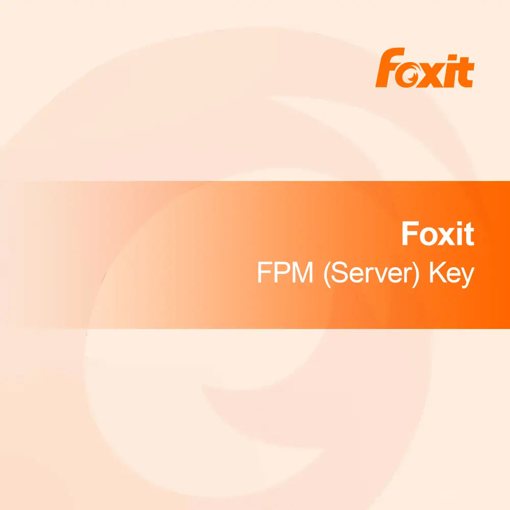Ключ Foxit FPM (Server)