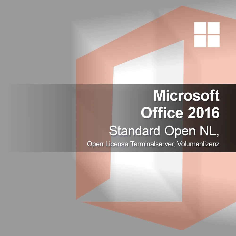 Microsoft Office 2016 Standard Open NL, Open License Terminalserver, обемна лицензия