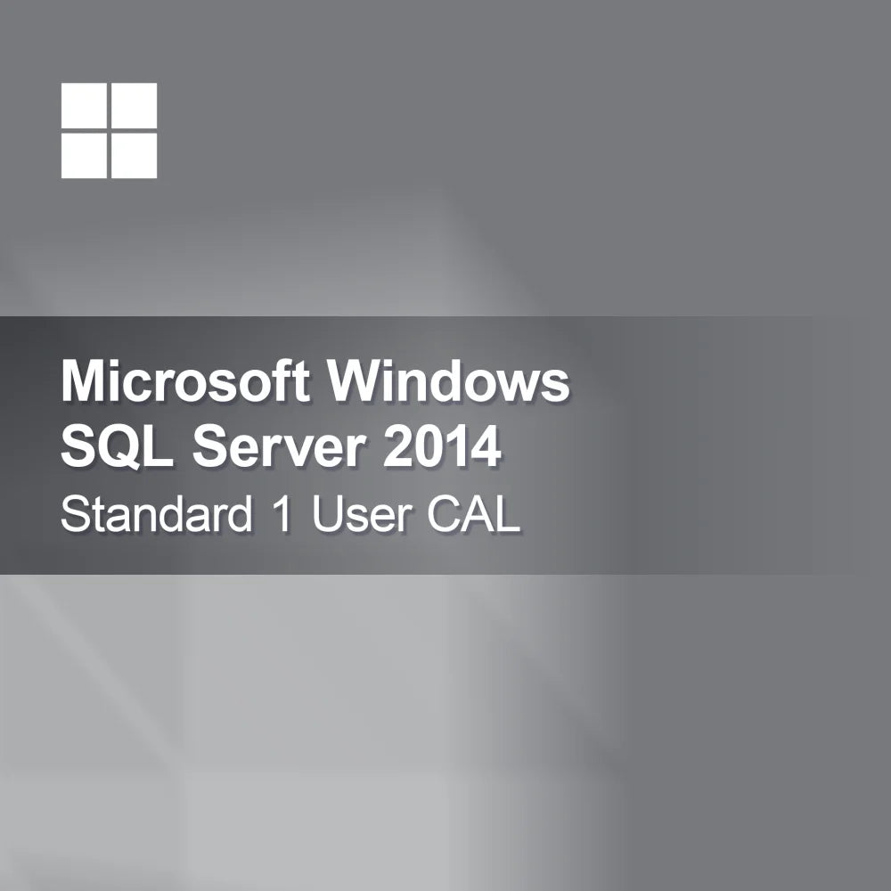 Microsoft SQL Server 2014 Standard 1 потребителски CAL