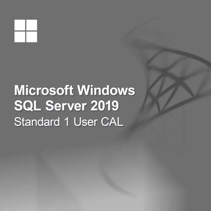 Microsoft SQL Server 2019 Standard 1 потребителски CAL