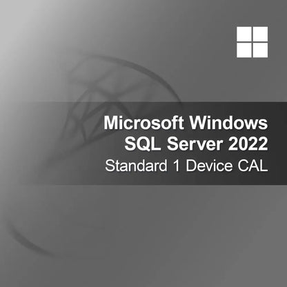 Microsoft SQL Server 2022 Standard 1 устройство CAL