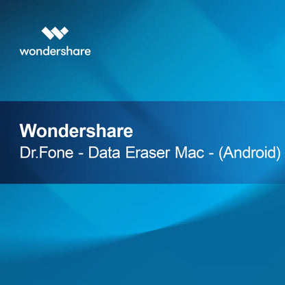 Wondershare Dr.Fone - Изтриване на данни Mac - (Android)